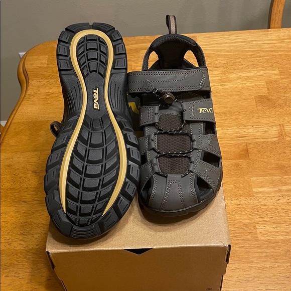 New Teva Men\'s Sz 8 Forebay Turkish Coffee Color Sandals main image 5